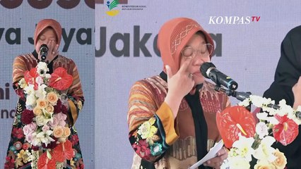 Video herunterladen: Mensos Risma Nangis Ceritakan Warga Tinggal di Kolong Jembatan