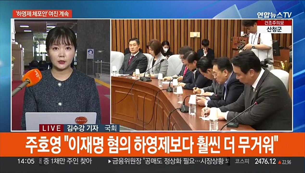 '하영제 체포안' 여진 계속…정순신 청문회 연기