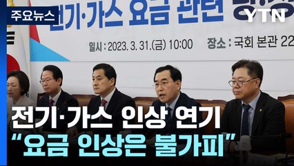 당정, 전기·가스요금 인상 결정 연기..."여론 수렴" / YTN
