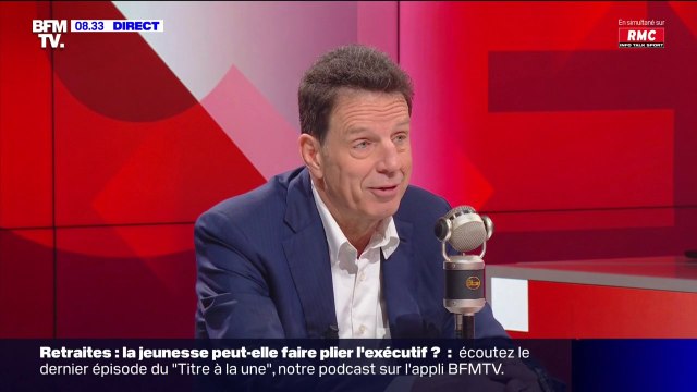 Geoffroy Roux de Bézieux (Medef): Je suis pour cette réforme, elle est douloureuse, difficile mais nécessaire