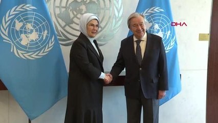 Emine Erdoğan'ın New York temasları