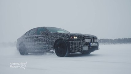 Testing the new BMW i5. Chapter 2 - Winter testing in Arjeplog, Sweden