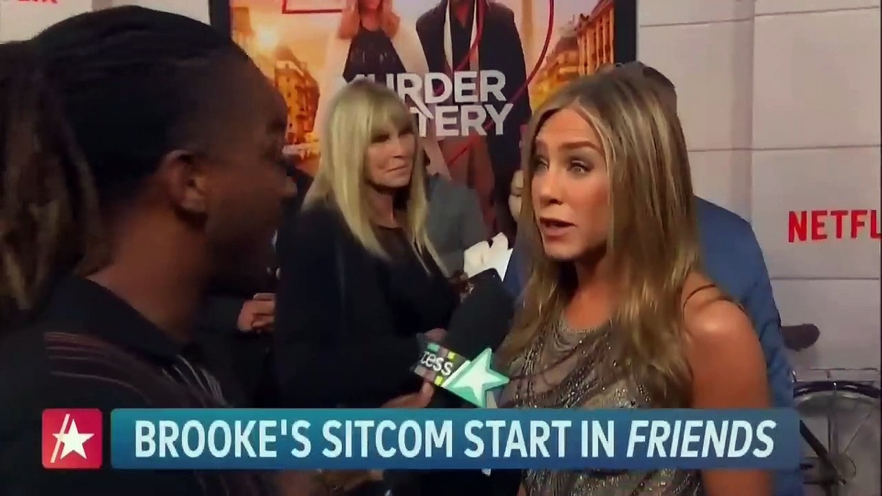 Brooke Shields Claims Ex Andre Agassi Was Upset Over 'Friends' Scene