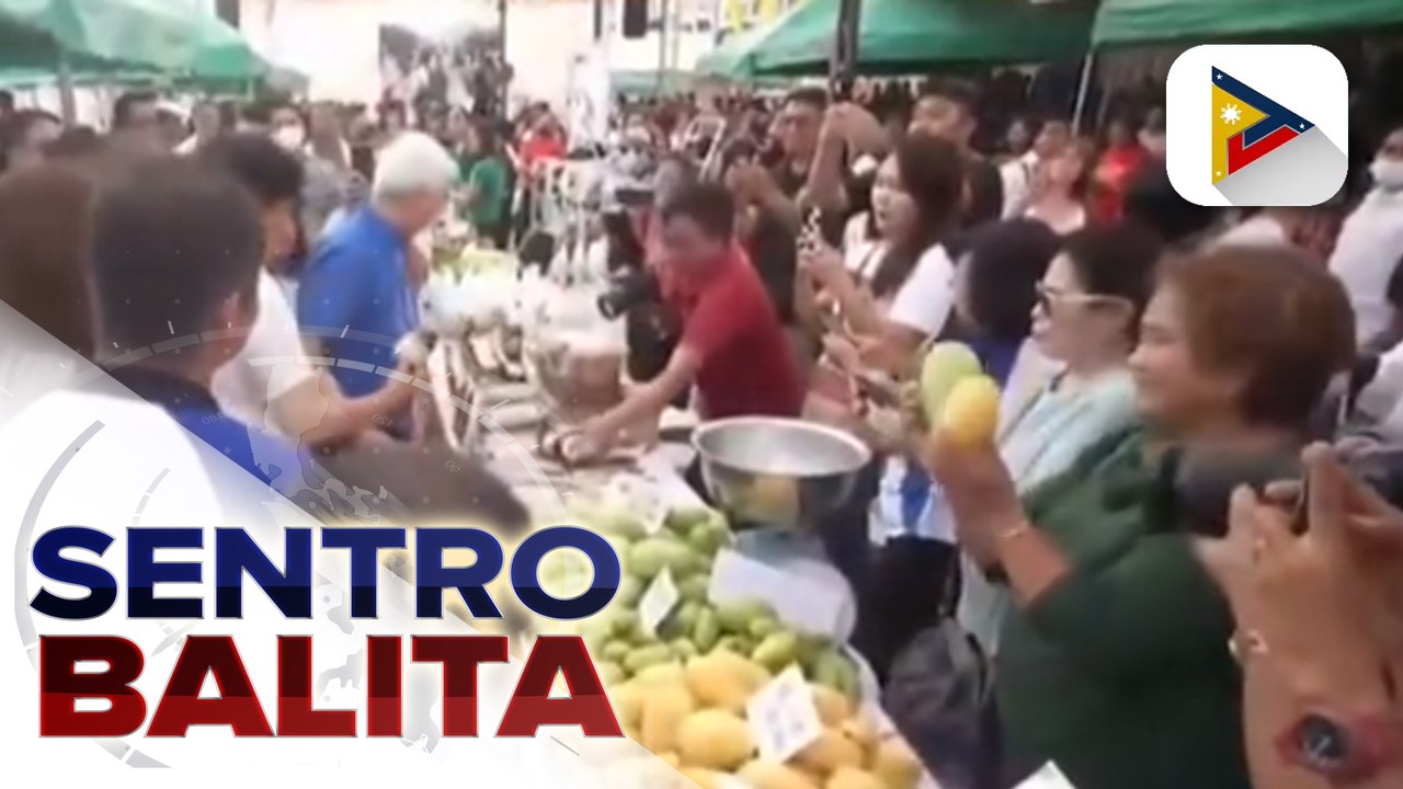 Paglulunsad ng “Kadiwa ng Pangulo" sa Limay, Bataan, pinangunahan ni Pres. Ferdinand R. Marcos Jr.; Pangulo, tiniyak na inaayos ng pamahalaan ang agriculture sector