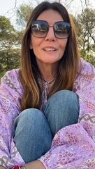 Véronika Loubry s'adressant à sa communauté, après un silence qui a ému ses insta-ami.e.s