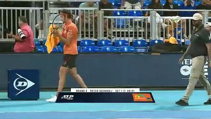 Cerúndolo venció a Sonego y se metió en cuartos de final.