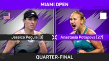 Pegula matches Serena feat in Miami