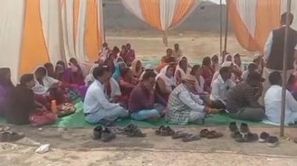 सिंगरौली: आशा कार्यकर्ताओं काअनिश्चितकालीन धरना प्रदर्शन जारी