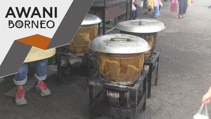 Ayam Tempayan tarikan Bazar Ramadan di Sibu