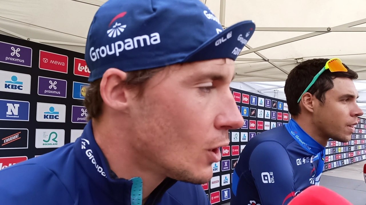 À Travers la Flandre 2023 - Valentin Madouas : "À quatre jours du Tour des Flandres, il vaut mieux être en forme !"