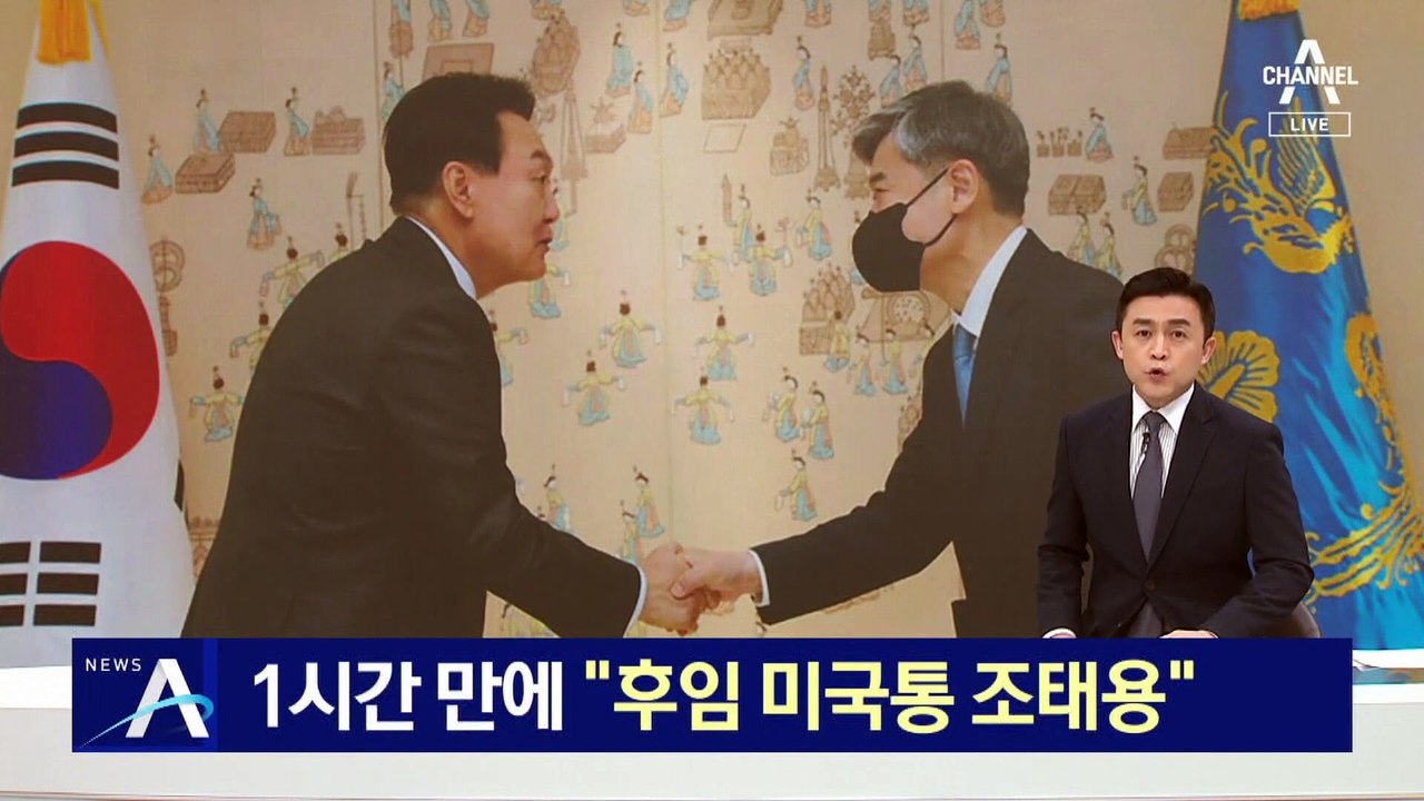 김성한 사퇴 1시간 만에…“후임 미국통 조태용”