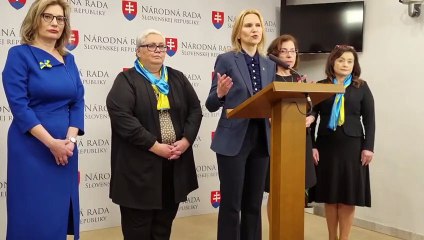 Brífing poslankýň Národnej rady, ktoré navštívili Ukrajinu - Etický rozmer vojny