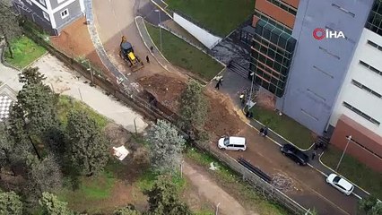 Marmara Üniversitesi'nde göçük: 1 kişi toprak altında kaldı