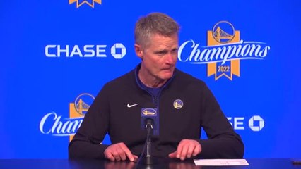 Warriors - Kerr : ''On a besoin de la fougue de Green''