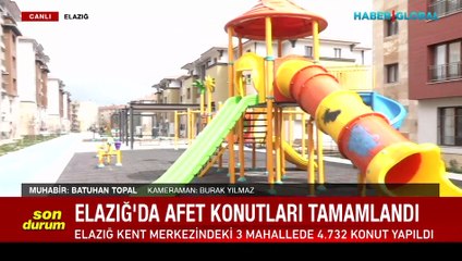 Afet bölgelerinde yaralar sarılıyor! Elazığ'da 22 bin 441 konut tamalandı