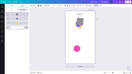 Canva Course Section 19 Layer Management View