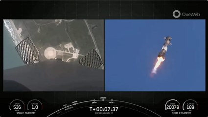 SpaceX Launched And Landed 40 OneWeb Satellites In Florida