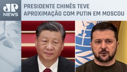 Video herunterladen: Volodymyr Zelensky convida Xi Jinping para visitar Ucrânia