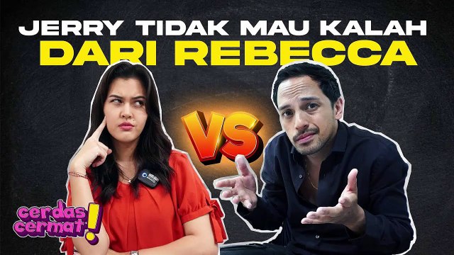 JERRY LIKUMAHWA GA MAU KELAH DARI REBECCA TAMARA BERANI DI ADU - CERDAS CERMAT BINTANG SAMUDERA