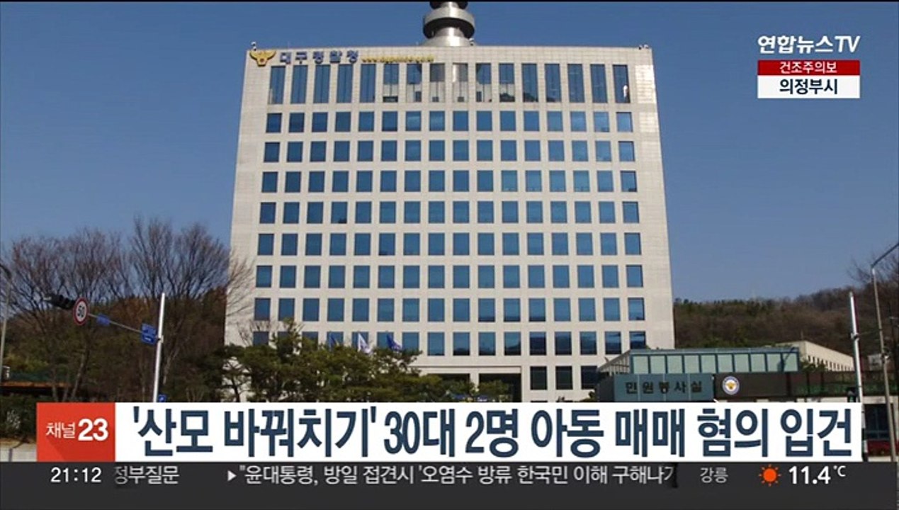 '산모 바꿔치기' 시도 30대 친모 등 2명 아동 매매 혐의 입건