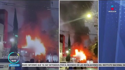 Dos personas murieron durante un incendio en un predio en la alcaldía Cuauhtémoc