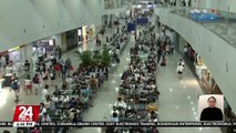 Dagsa ng tinatayang 1.2-M pasahero sa NAIA simula Sabado, pinaghahandaan ng MIAA;immigration officers, daragdagan | 24 Oras