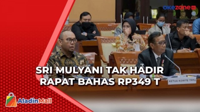 Sri Mulyani Tak Hadir Rapat Bahas Rp349 T, Anggota Komisi III Protes