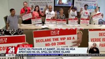 Sapat na pagkain at gamot, hiling ng mga apektado ng oil spill sa Verde Island | 24 Oras