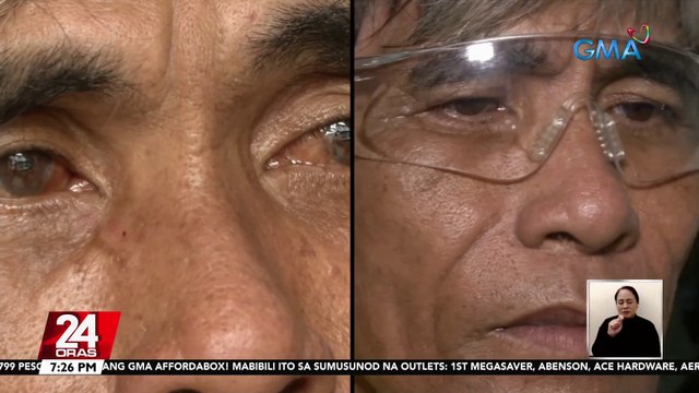 Pedicab driver na may problema sa paningin, tinulungan ng GMA Kapuso Foundation | 24 Oras