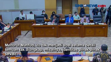 Mahfud MD Salahkan Sri Mulyani Sebut Nama Akun dalam Kasus Transaksi Mencurigakan Rp349 T