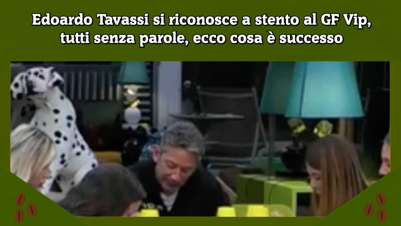 Edoardo Tavassi si riconosce a stento al GF Vip, tutti senza parole, ecco cosa è successo