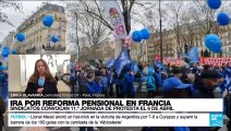 Informe desde París: sindicatos convocan nueva jornada de movilización para el 6 de abril