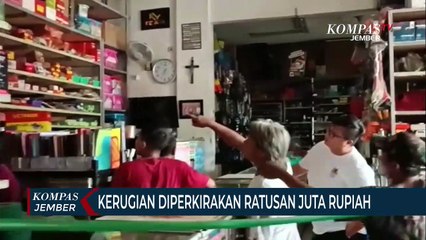 Toko Elektronik dan Onderdil Mesin Pertanian Terbakar, Kerugian Ratusan Juta