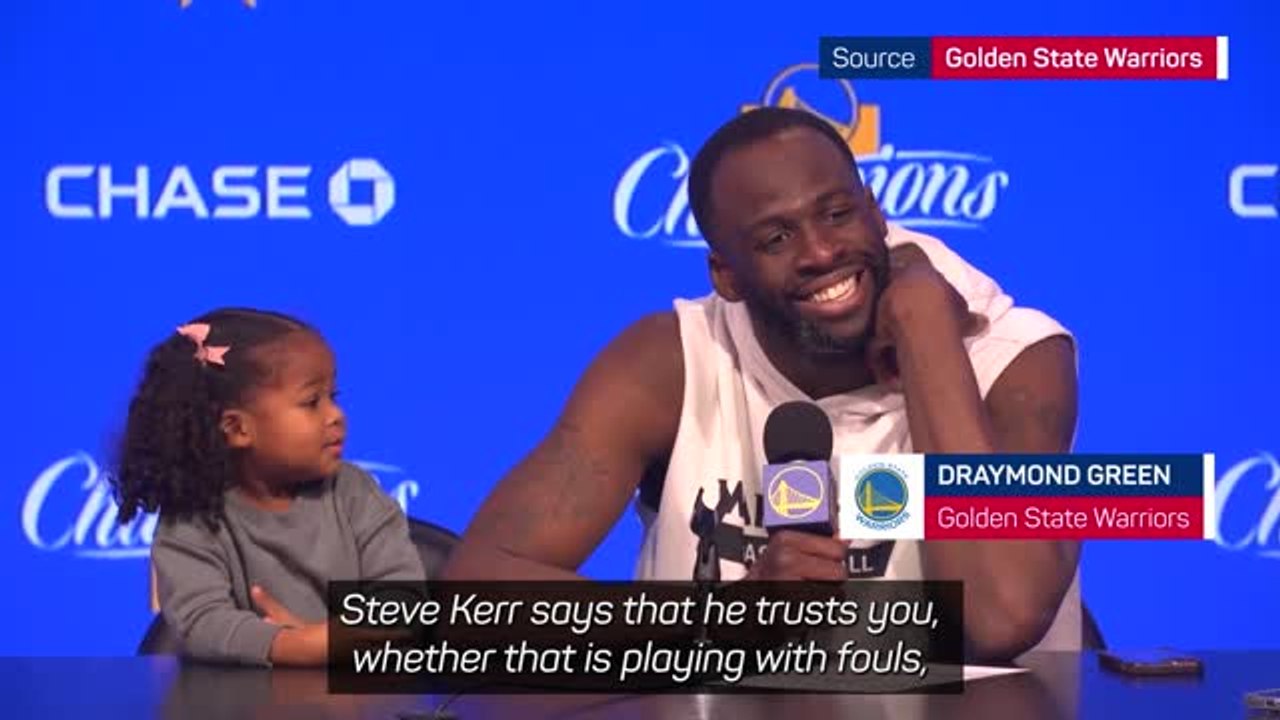 Draymond Green's daughter steals the show - and...