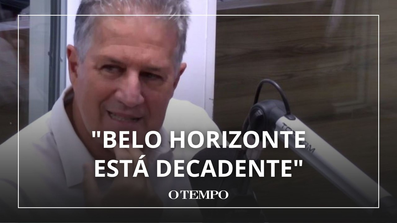 João Leite cogita disputar Prefeitura de Belo Horizonte e diz que cidade está "decadente"