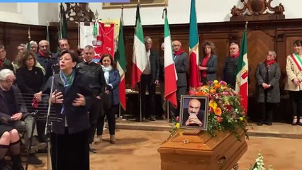 Ivano Marescotti funerale, commozione per l'ultimo addio: il video