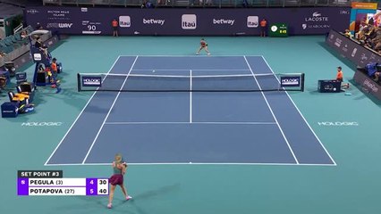 Tải video: Highlights: Pegula erreicht Halbfinale in Miami