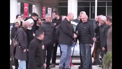 Bir süredir ortalarda yoktu: Süleyman Soylu elinde bastonla görüntülendi