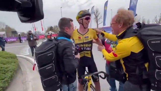 À Travers la Flandre 2023 - Christophe Laporte : Maintenant, on va essayer d'aider Wout Van Aert au mieux pour le Tour des Flandres et Paris-Roubaix