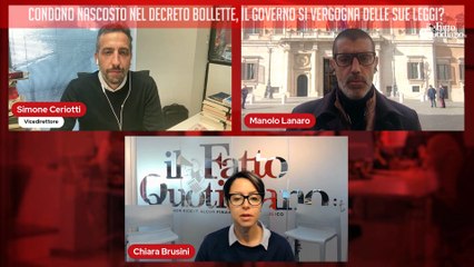 Condono nascosto nel decreto bollette, il governo si vergogna delle sue leggi?