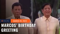Marcos to Duterte: ‘Naiintindihan ko na kung bakit napapamura ka’