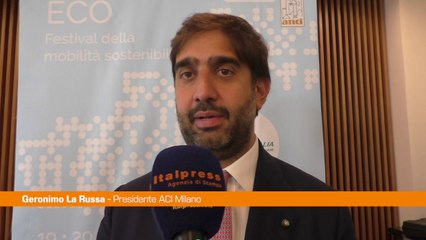 Descargar video: Milano, presentato all'Aci l'Eco Festival della mobilità sostenibile