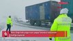 Bolu Dağı'nda yoğun kar yağışı! İstanbul istikameti trafiğe kapandı
