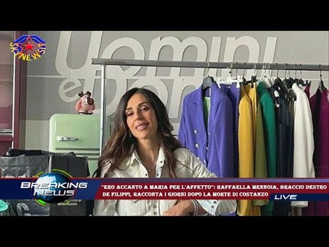 ''Ero accanto a Maria per l'affetto'': Raffaella Mennoia, braccio destro De Filippi, racconta i gio