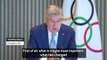 IOC president open to return of Russian and Belarusian athletes