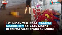 Jatuh dan Terlindas, Tragedi Ngabuburit Balapan Motor di Pantai Palangpang Sukabumi