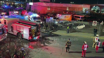 Mexique: veillée pour les 38 migrants morts dans l'incendie d'un centre de détention
