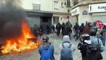 Más de 200 detenidos y 175 policías heridos tras una nueva jornada de protestas en Francia