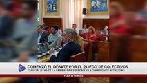 COMENZÓ EL DEBATE POR EL PLIEGO DE COLECTIVOS