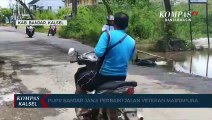 Jalan Veteran Martapura Rusak Dikeluhkan, Dinas PUPR Janji Segera Perbaiki